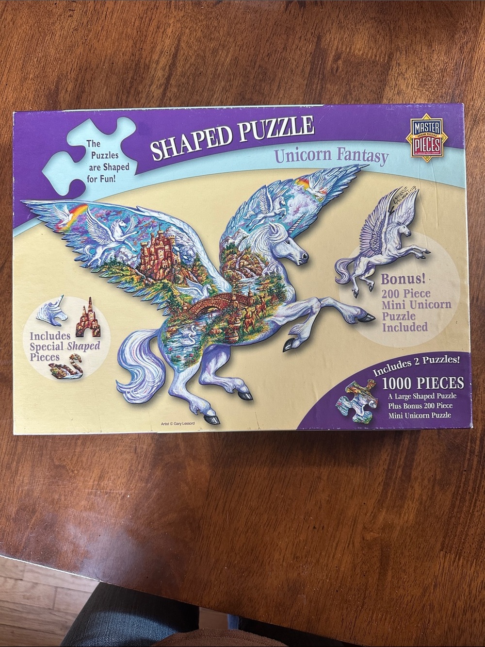 Unicorn Fantasy Shaped Puzzle 1000 pieces